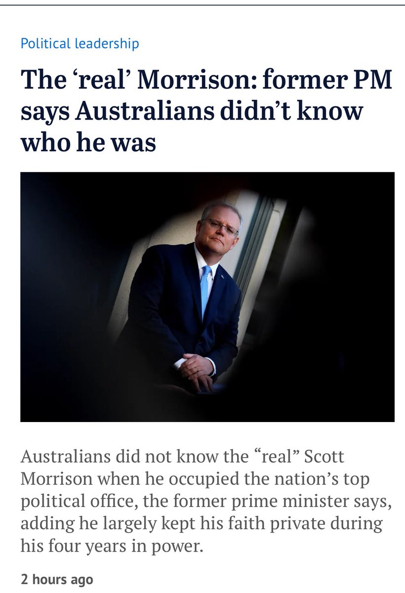 Oh here we go. The resurrection of this turd that won’t flush continues.
You’ve all been duped. It’s a PR stunt. 
If you think it’s about showing white middle aged men can speak up about mental health then you’ve clearly forgotten this prick’s moniker was Scottyfrommarketing