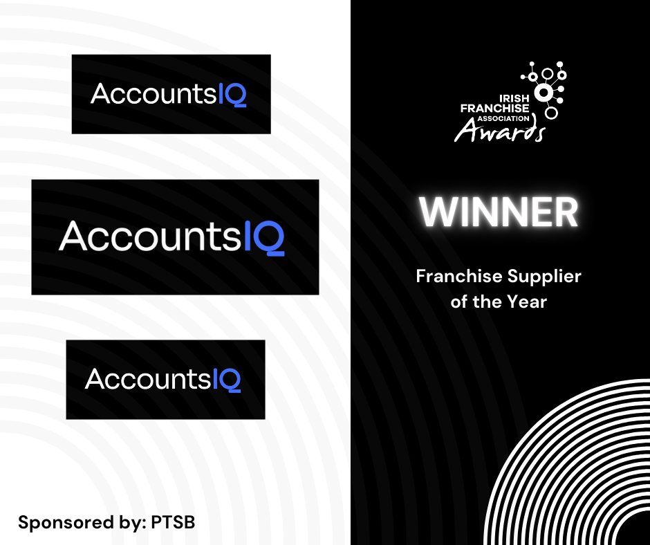 Congratulations to AccountsIQ winners of the Supplier of the Year award ✨  

This award is sponsored by PTSB.

#IFAA24