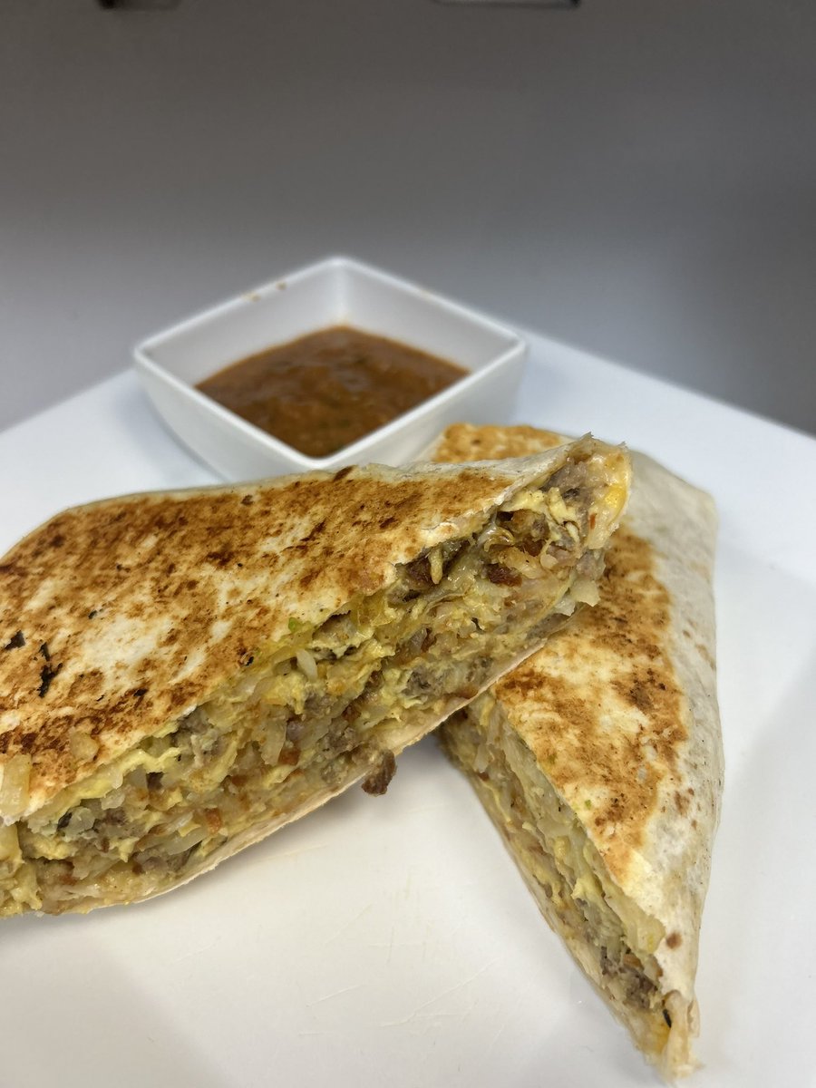 Start your weekend right with our breakfast burrito. Swing by and give it a try you won’t be disappointed 🌯

“If you like it, tell your friends. If you don’t like it, tell us!“

#CaféRepublic #BreakfastGoals