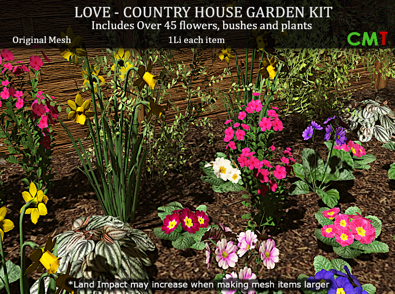 NEW THIS WEEKEND - ONLY 50L
maps.secondlife.com/secondlife/NES…

#LOVE #GardenDecor #Country #Flowers #Spring