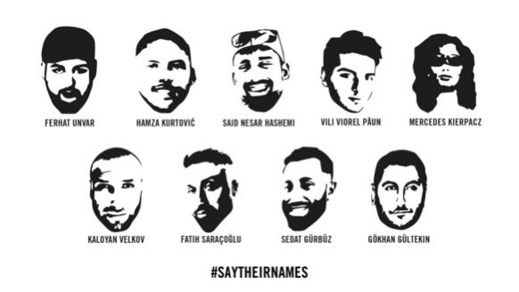 Mein Appell an euch: Bitte schaut euch die heutige Folge des #ZDFMagazineRoyale an

Behörden und Staat haben Blut an den Händen

#Saytheirnames 🕯️