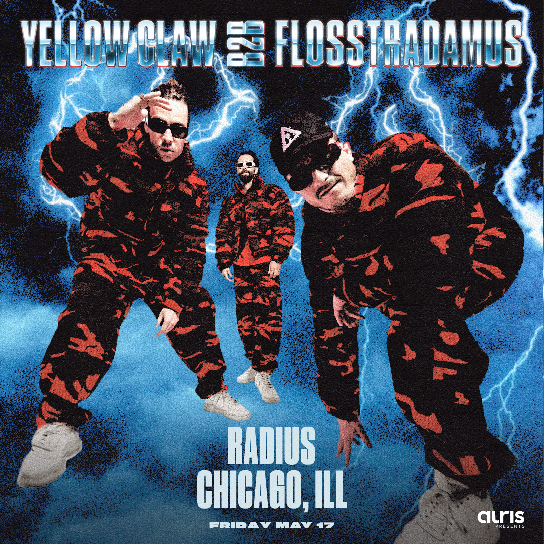 TICKETS MOVING FAST // Get your tickets now for @YELLOWCLAW B2B @FLOSSTRADAMUS at Radius on 5.17! Get your tickets ASAP » hive.co/l/ycfloss