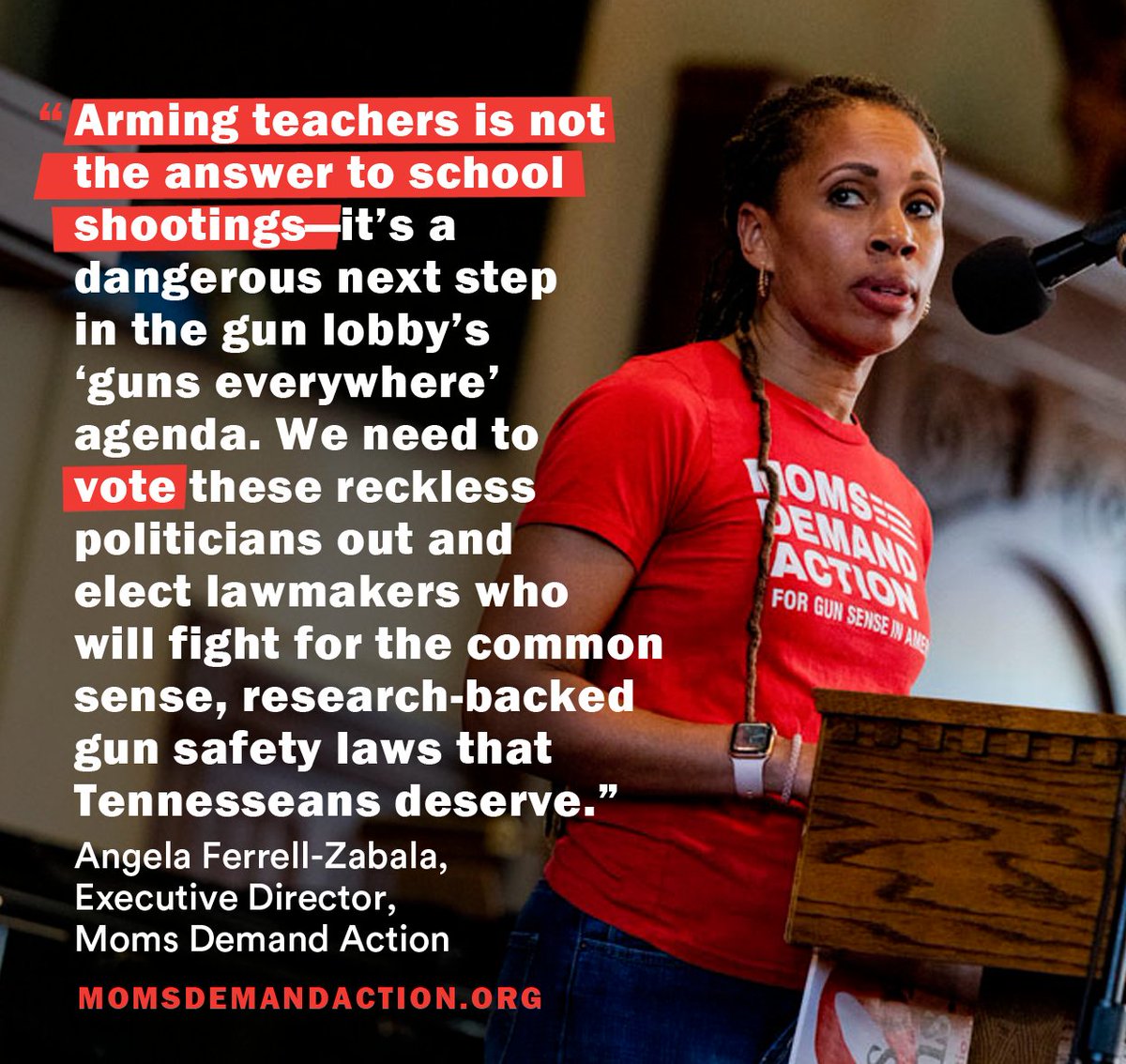 SHAMEFUL: Despite vehement opposition by Tennesseans—including survivors of the horrific shooting at The Covenant School in Nashville last year—Tennessee Governor Bill Lee just signed a bill into law that will allow teachers to carry guns in schools. What’s worse: Parents will…