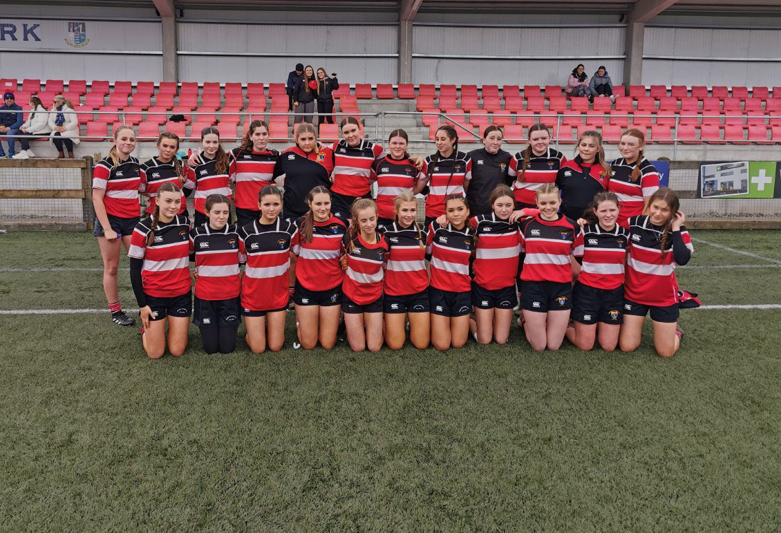 Our under 16’s girls play Wexford tomorrow in the South East plate final in Gorey RFC. Kick off 12 o’clock. All support welcome and appreciated. Best of luck to all the girls and their coaches. 🔴⚪️⚫️.