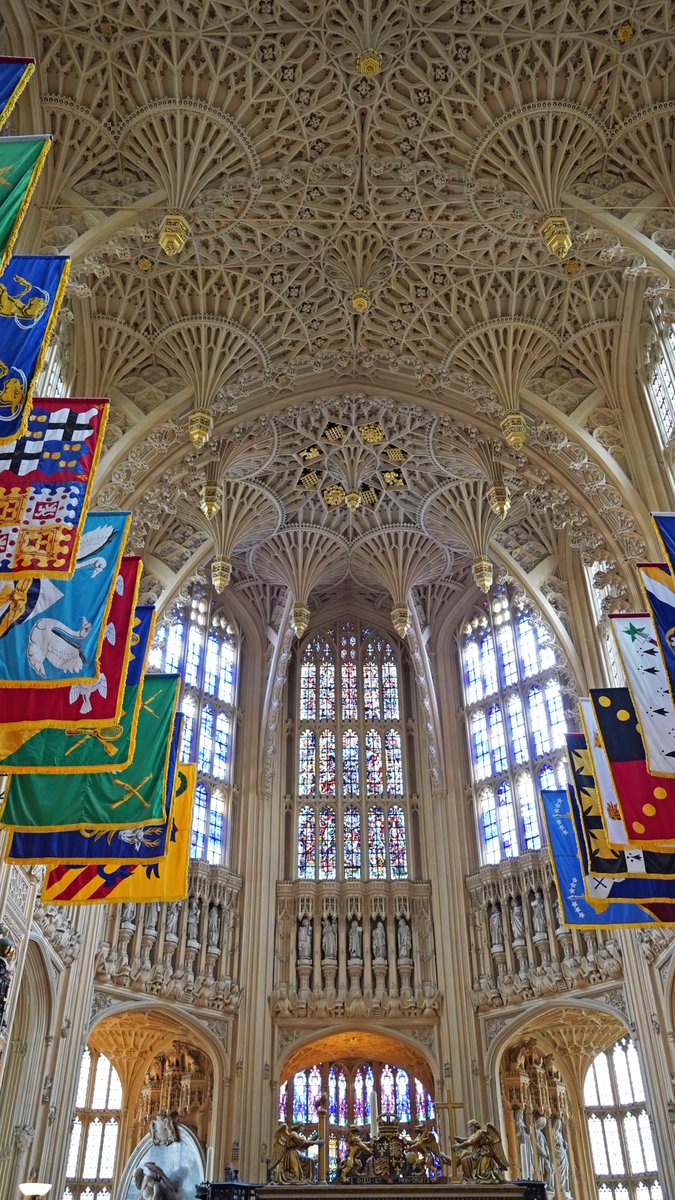 The Lady Chapel with its unparalleled pendant fan vault ceiling @wabbey #westminsterabbey