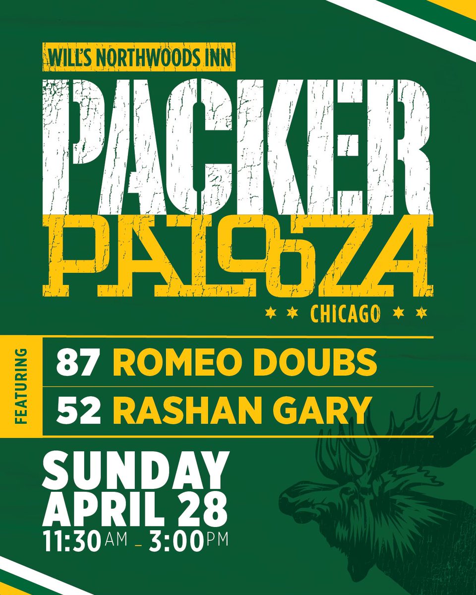 “Getting ready for the Sunday fun! Did you get your tickets yet?”

bit.ly/packerpalooza2…