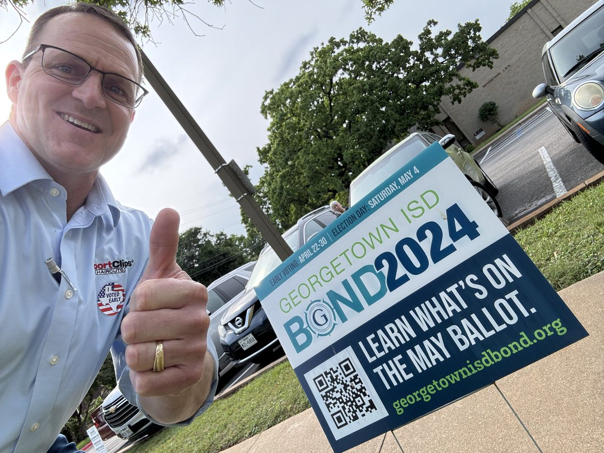 Go vote FOR all props! Thanks #GISD for getting out the information and preparing us for the future!
