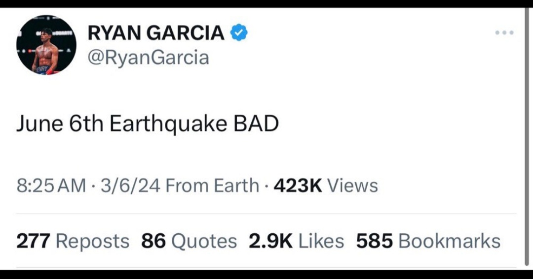 edwinbarnesc's tweet photo. @BGatesIsaPyscho Someone looking out 🙏 
@RyanGarcia 

Save the children, save the world

#GMERICA 🇺🇸 https://t.co/p0oChYCNqC