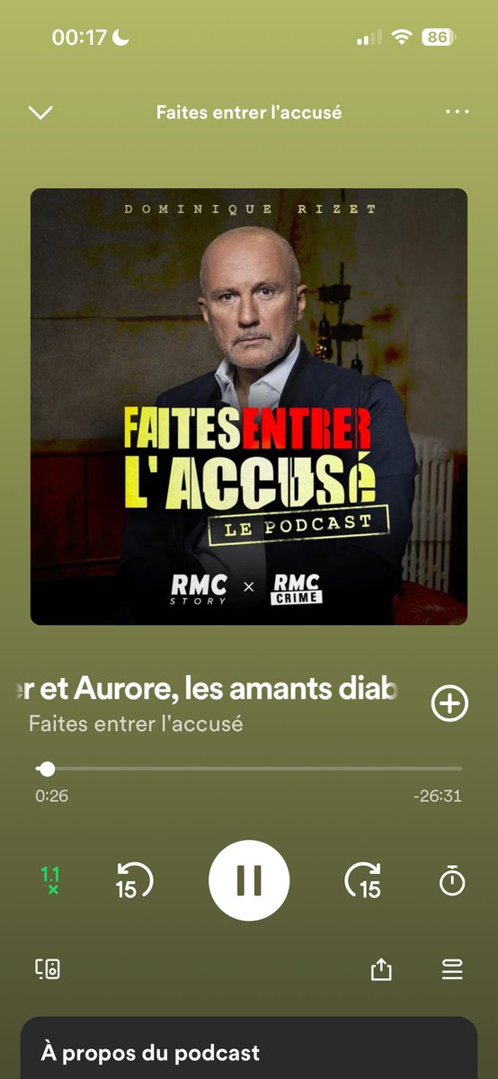 C’est un peu le petit plaisir avant d’aller dormir ce podcast