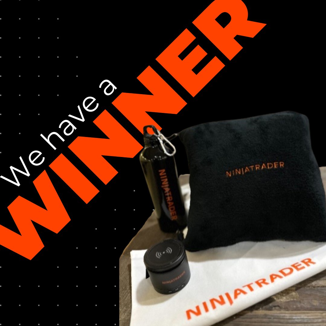 A big shout-out to Mark R., who won our recent 'Guess the Close' contest with a guess of $5,191.25 (actual closing price = $5,197.25). Congrats, Mark, enjoy your NinjaTrader swag bag! If you missed this contest, don't worry. No spoilers yet, but keep watching this space. 😉