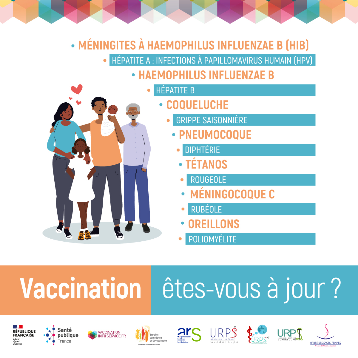 #VaccinerProtéger | Du 22 au 28 avril, c'est la semaine européenne de la vaccination (SEV) ; l’occasion de s’informer sur la vaccination, connaître les recommandations vaccinales, faire le point sur ses vaccins et effectuer les rappels nécessaires. ℹ️ : bit.ly/44ezYyQ