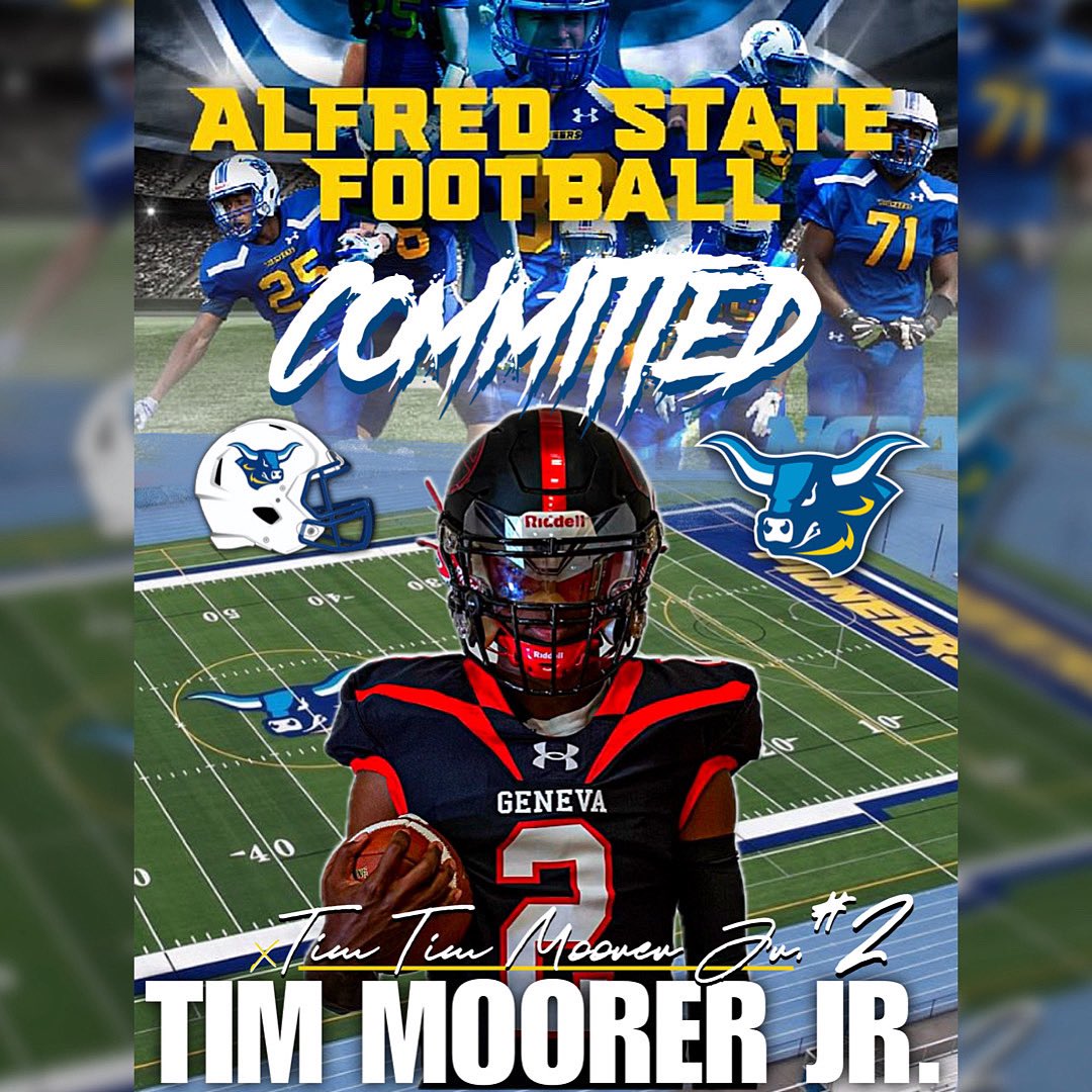 PROUD of you Tim Tim ‼️ Continue to grow into a phenomenal young man‼️ @ALFREDSTATEFB @GenevaPantherFB @GCSD_Athletics