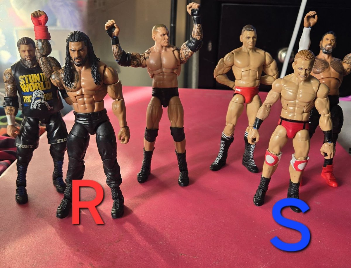 @RingsideC #RSCDraft2024 R: Roman, Randy Orton, & KO S: Jey Uso, Gunther, & Ilja Dragunov