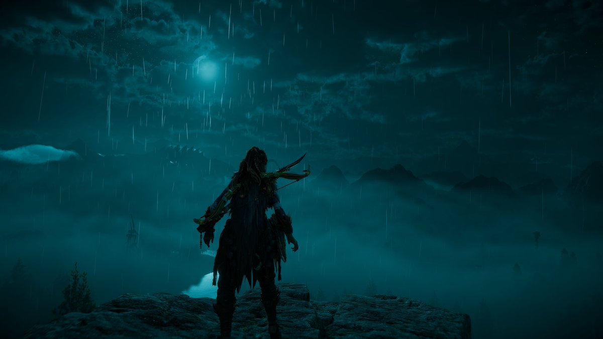 Darkness looms over the horizon. #Aloy #Talanah #Seyka #GameCapture #PhotoMode #HorizonForbiddenWest #VirtualPhotography #BeyondTheHorizon