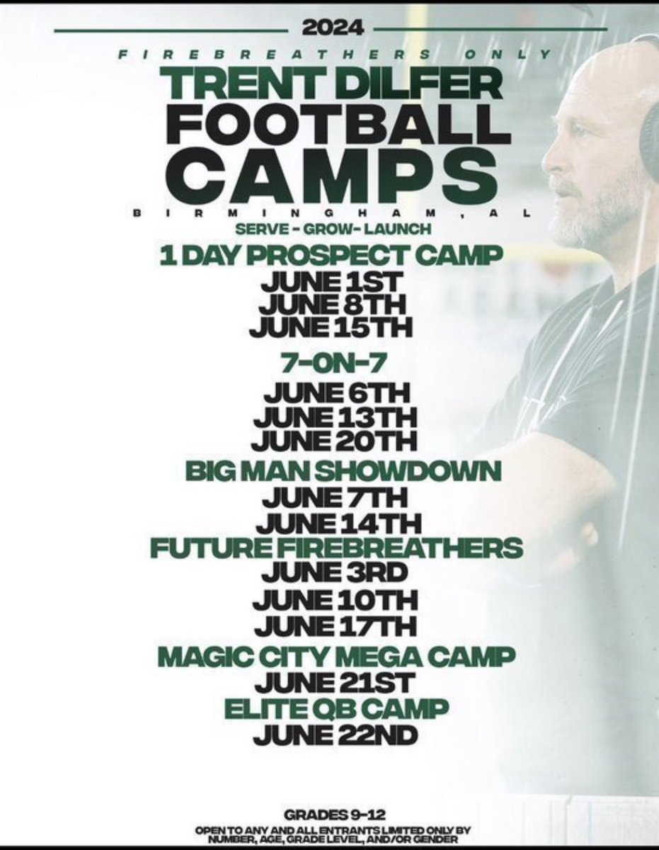 Thank you <a href="/UAB_FB/">UAB Football</a> for the camp invite! can’t wait to come show you guys what i can do this summer!
<a href="/carthagefball/">Carthage Football</a>