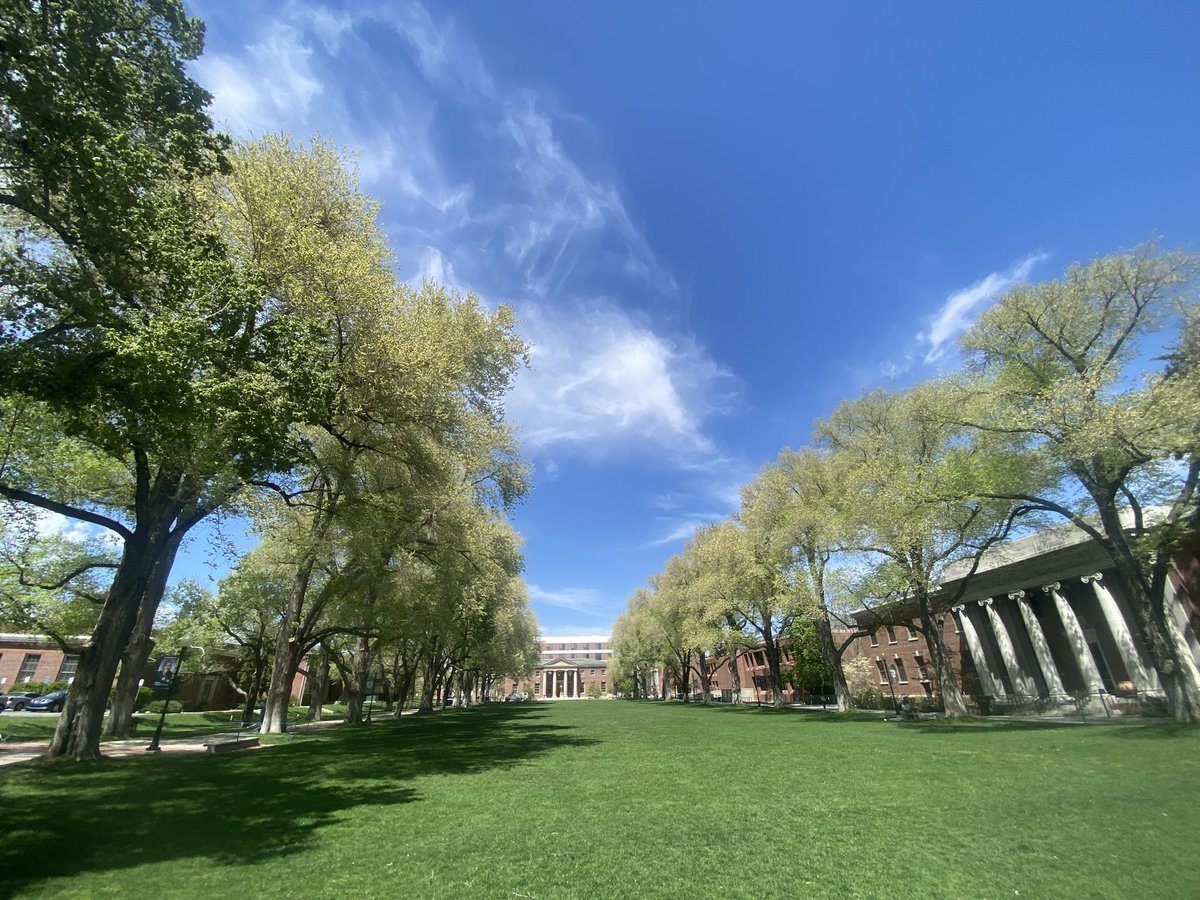 Grateful for the invitation and hospitality from the University of Nevada at Reno’s Geography Department for this week’s colloquia. Fun fact, the stately elms here were brought in from Virginia and of the few in North America that do not have Dutch Elm disease.