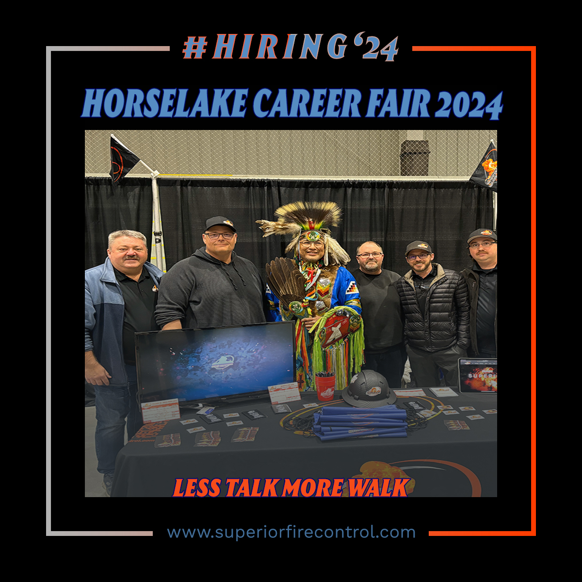 @superiorfiregp had a great day at the Horse Lake  First Nation Indigenous Skills and Employment Training Strategy.

When we participate in a Career Fair, we bring our entire Senior Management team. 

#gpab #superiorfire #albertaenergy #canadaoilandgas #albertajobs #jobfair