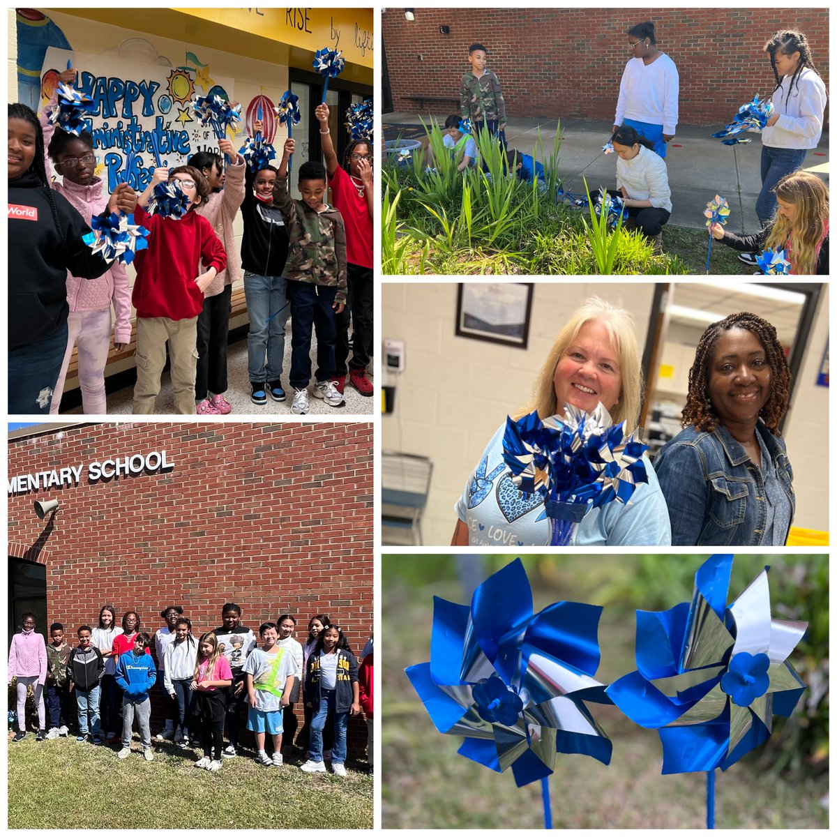 Raising awareness about child abuse prevention is crucial. Pinwheels are a powerful symbol of hope and childhood innocence. It's heart warming to see communities come together to support such an important cause. #BeTheirVoice💙 @tarabratcher3 @JakiaWynn @moonluvr4life
