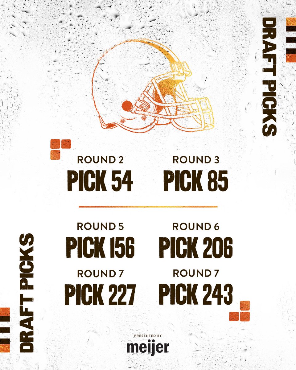 Let's see what my Browns do in the draft.