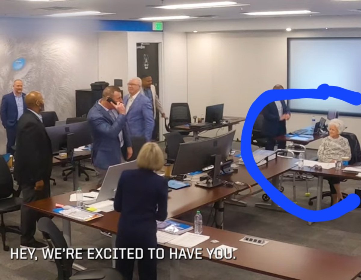 98 yr old Retired Owner &amp; Chairperson of the Lions, Martha Firestone Ford still sitting in on draft!!!
She seems happy w our pick, Terrion Arnold.
Me too...after last year's genius, I am perfectly happy to just "Let go &amp; Let Brad'
#OnePride #detroitlions #GMFB