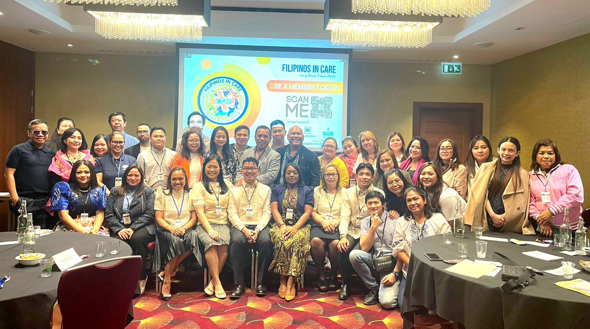 Launching Filipinos in Care UK was truly meaningful, marking the beginning of something greater. #filipinosoncare #caringhandsfilipinosmiles