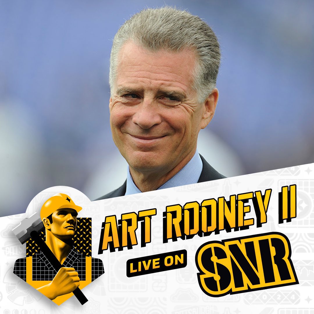 #Steelers President Art Rooney II will join @SteelersNRadio at 6:30 PM ET. Listen ➡️ bit.ly/49TLssL