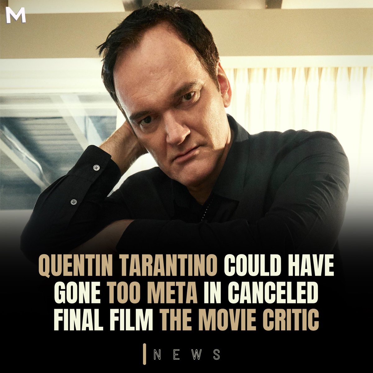 The Movie Critic would have combined characters from Tarantino's past movies into a meta narrative that could have been too self-congratulatory. movieweb.com/quentin-tarant…