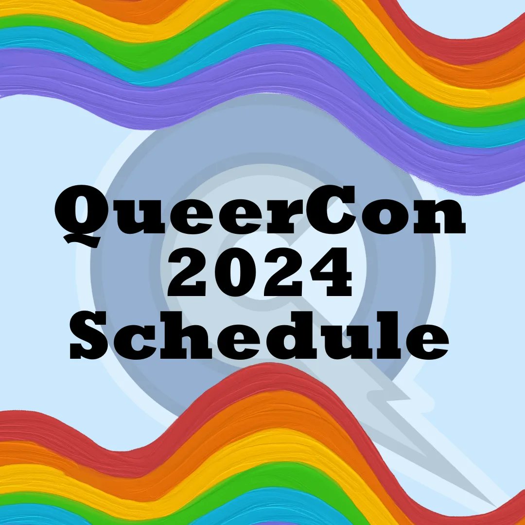 wwuqueercon's tweet photo. QueerCon is TOMORROW Sat, April 27th, 12 - 8 pm.

We have over 100 vendors, numerous talks and panels, game rooms, food vendors, performances, and more! Go to our website at https://t.co/Wzbcw8gJtz to learn more about the event and for a map of the convention hall!
(1/5) https://t.co/K5reeys2Ai