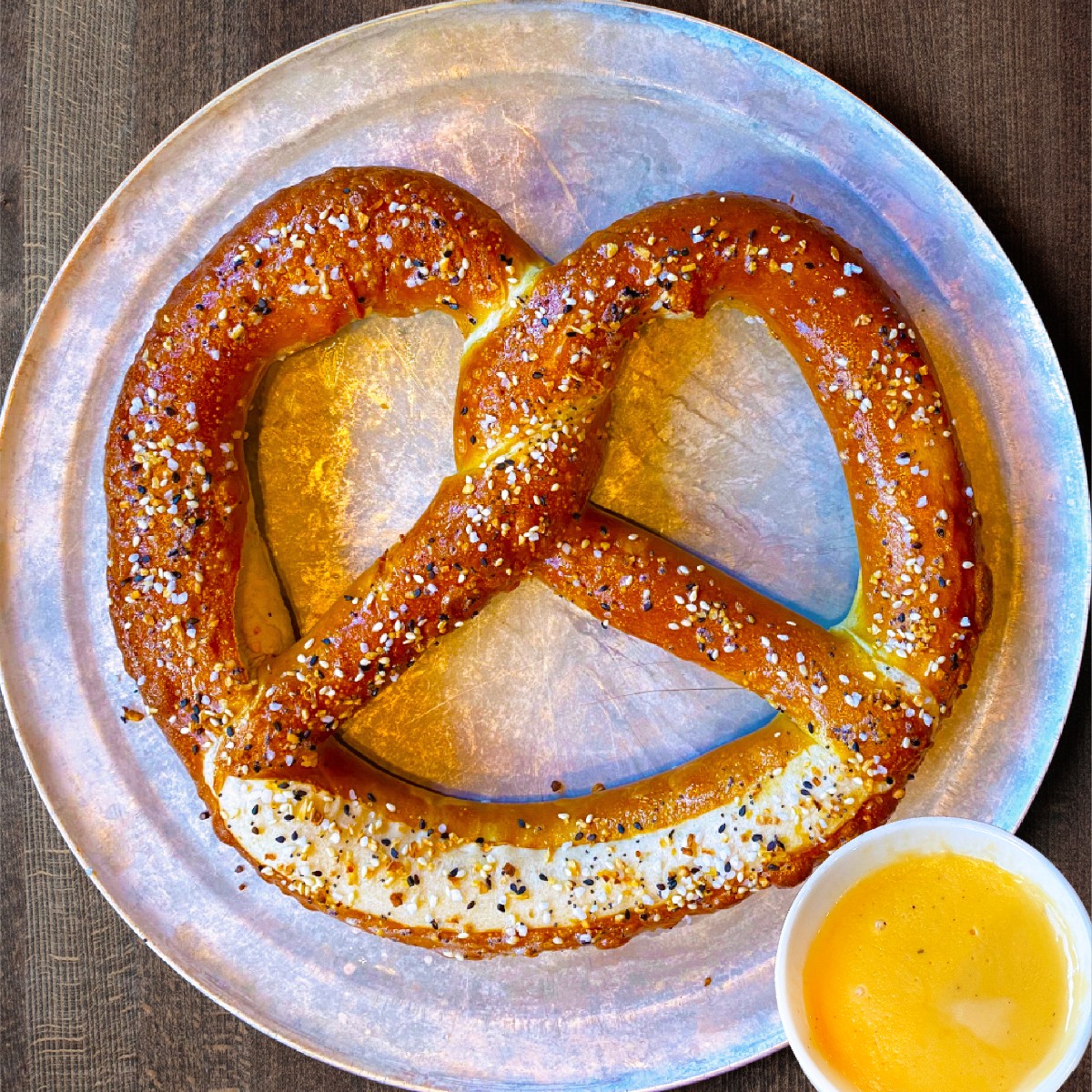 Don't get all bent out of shape. Let our pretzels bear the burden for you for. This twisted snack will straighten things right out! #nationalpretzelday #snacksmakeeverythingbetter