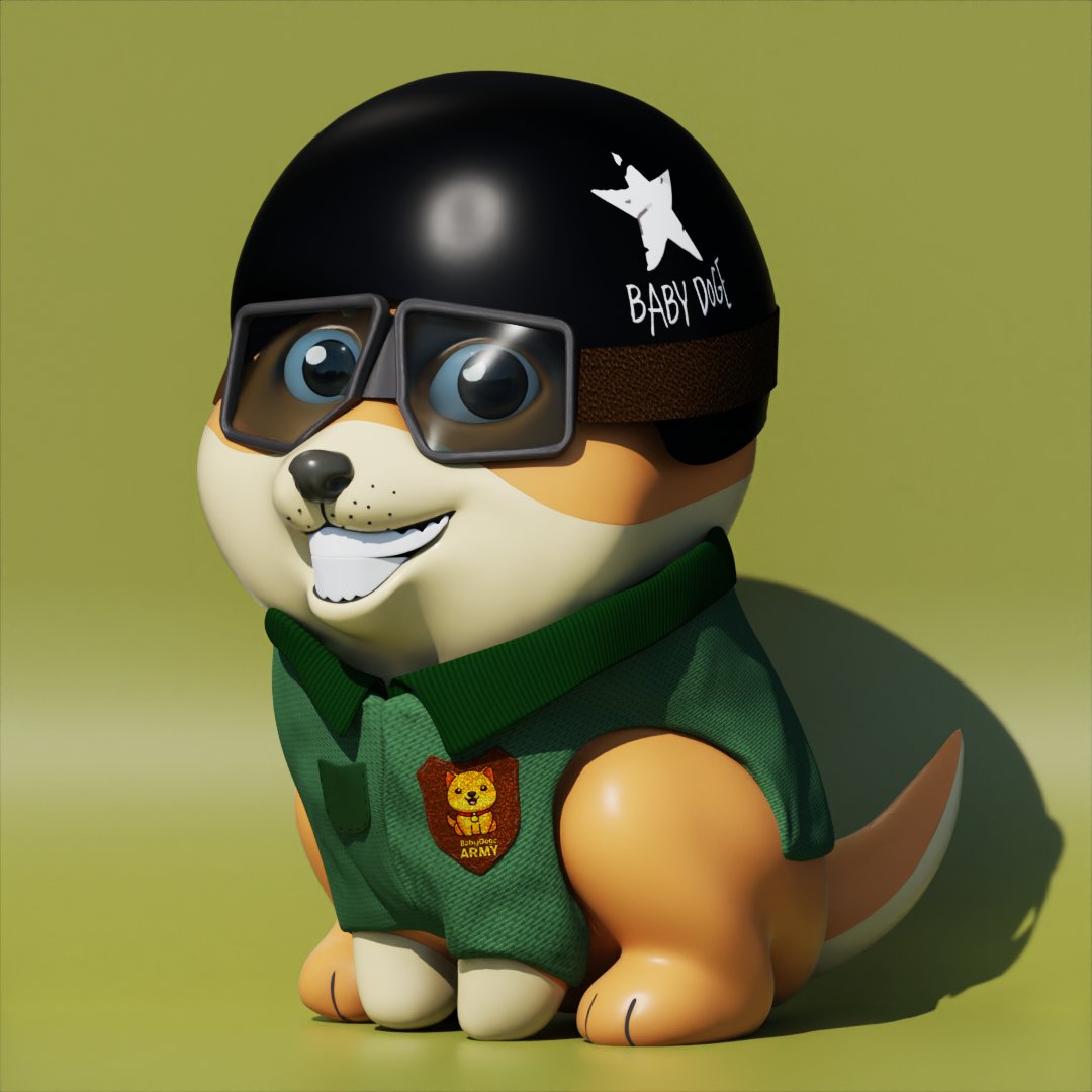 Introducing the mischievous Baby Doge! 🐶🎉 This adorable NFT is now taking its mischief to the next level as a 3D character! Get ready for an immersive experience with our playful pup. Stay tuned for more updates! #BabyDoge #NFT #3DCharacter