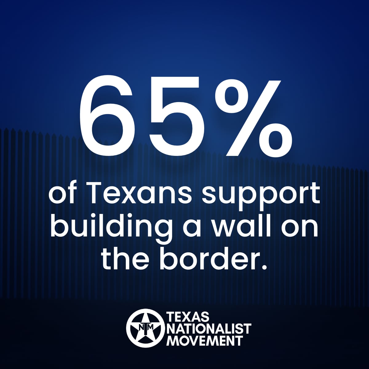 Large swathes of Texas know that the border needs to be secured.