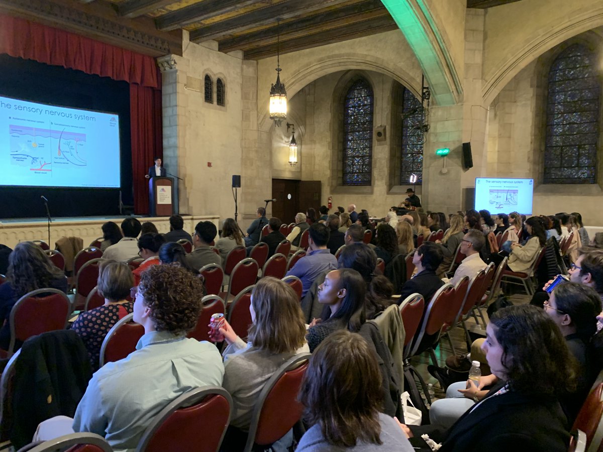 Friedman Brain Institute (@sinaibrain) on Twitter photo At #FriedmanBrainInstitute's Neuroscience Retreat, Dr Brian Kim presents to STANDING ROOM ONLY audience! UP NEXT Dr Georgia Panagiotakos. <a href="/panagiog/">Georgia Panagiotakos</a> presents “O Ca(2+)ptain! My Ca(2+)ptain! Ion channels, activity dependent calcium signaling & neuraldifferentiation programs”. NTM At #FriedmanBrainInstitute's Neuroscience Retreat, Dr Brian Kim presents to STANDING ROOM ONLY audience! UP NEXT Dr Georgia Panagiotakos. <a href="/panagiog/">Georgia Panagiotakos</a> presents “O Ca(2+)ptain! My Ca(2+)ptain! Ion channels, activity dependent calcium signaling & neuraldifferentiation programs”. NTM