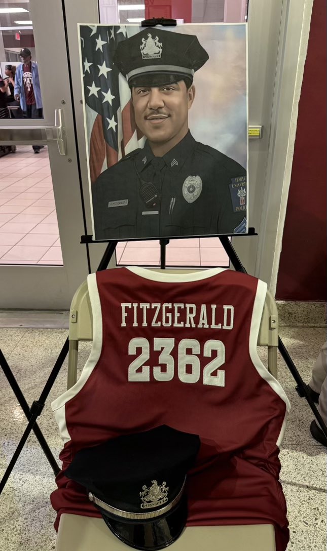 Forever in our hearts. Forever our hero! Thank you PPD for hosting an amazing event and continuing to honor Sgt. Christoper Fitzgerald! #2362