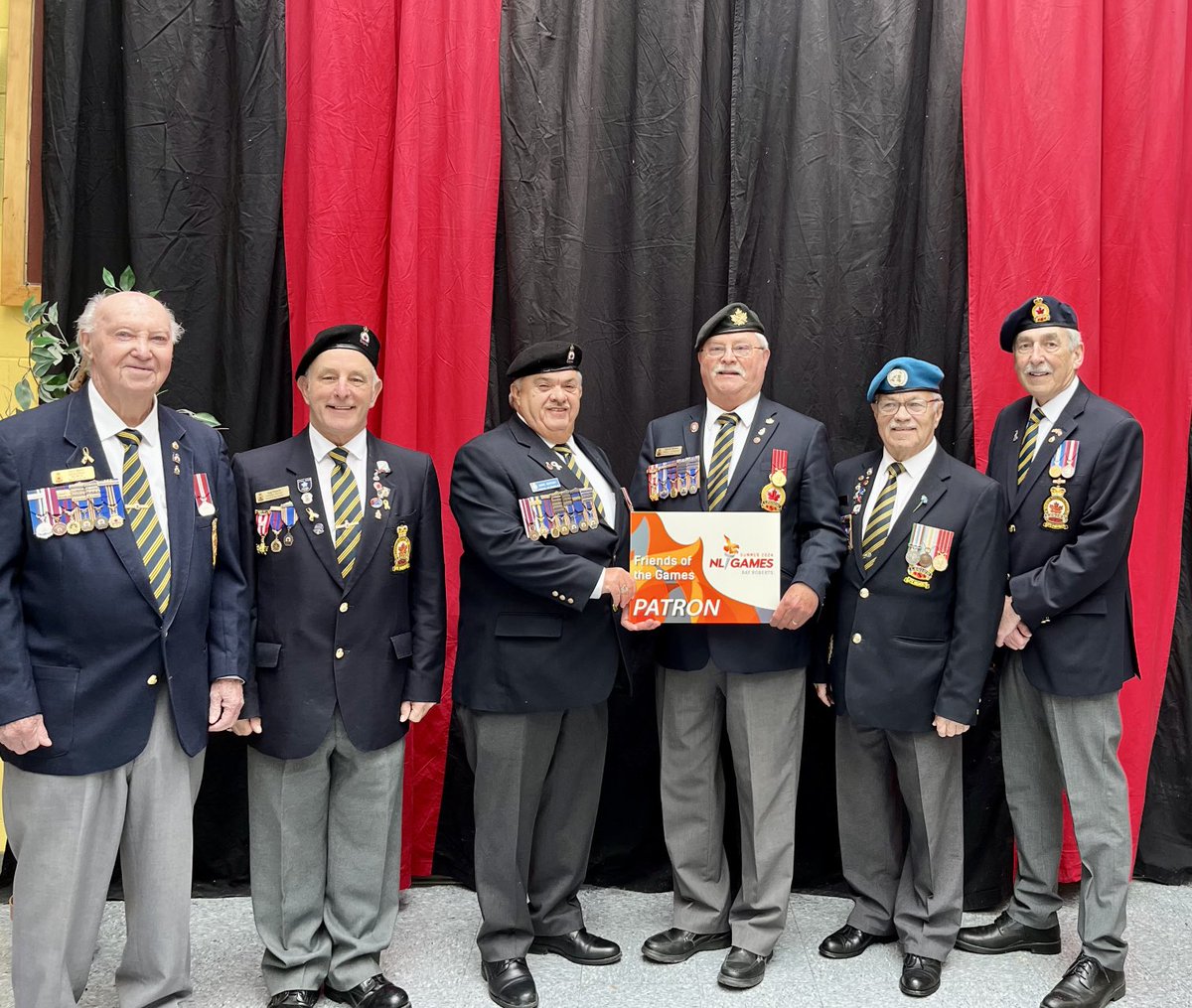 Proud to say that Branch 32 of the ⁦⁦@RoyalCdnLegion⁩ is a Patron of the 2024 Summer ⁦@nlgames⁩ in ⁦@Town_BayRoberts⁩ (August) #supportingyouth ⁦@PettenRoss⁩ ⁦@walteryetman⁩