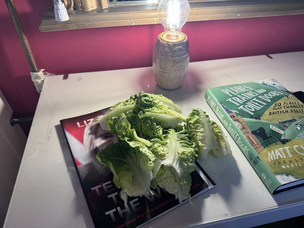 I’m not saying it’s a weird life on the road but I’m in the dressing room on my own dismantling a lettuce