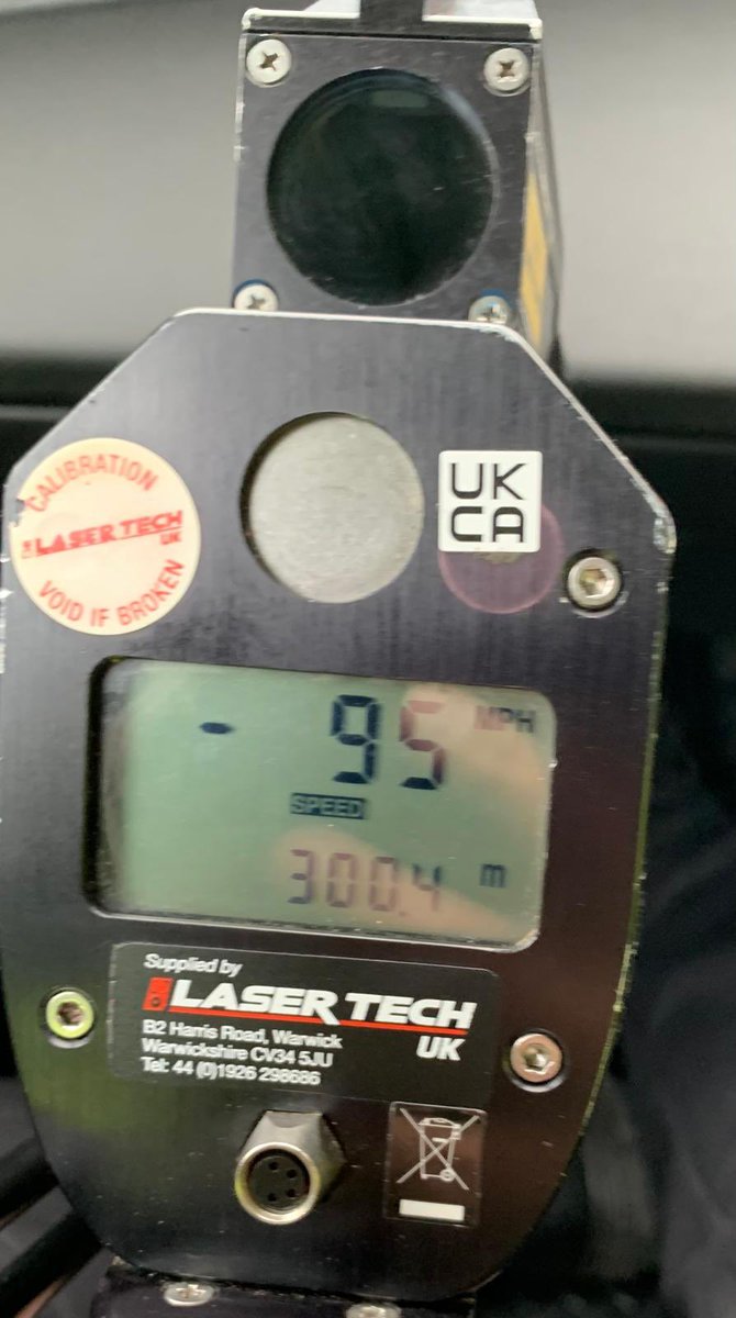 #SRSU #RoadSafety team out in the South of the County on the A303

This driver didn’t learn a thing from his #SpeedAwareness course last week, this time points and a fine 🤦🏻 driver #Reported paperwork issued

#Fatal5 #SlowDown