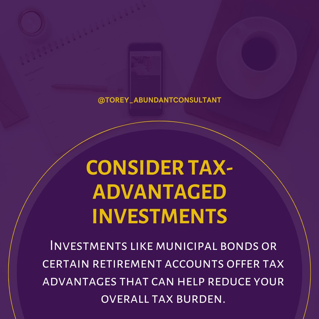 Maximize Your Savings 📈💰 Consider Tax-Advantaged Investments 🌟 #TaxSavings #InvestingTips #FinancialFreedom #MunicipalBonds #RetirementPlanning