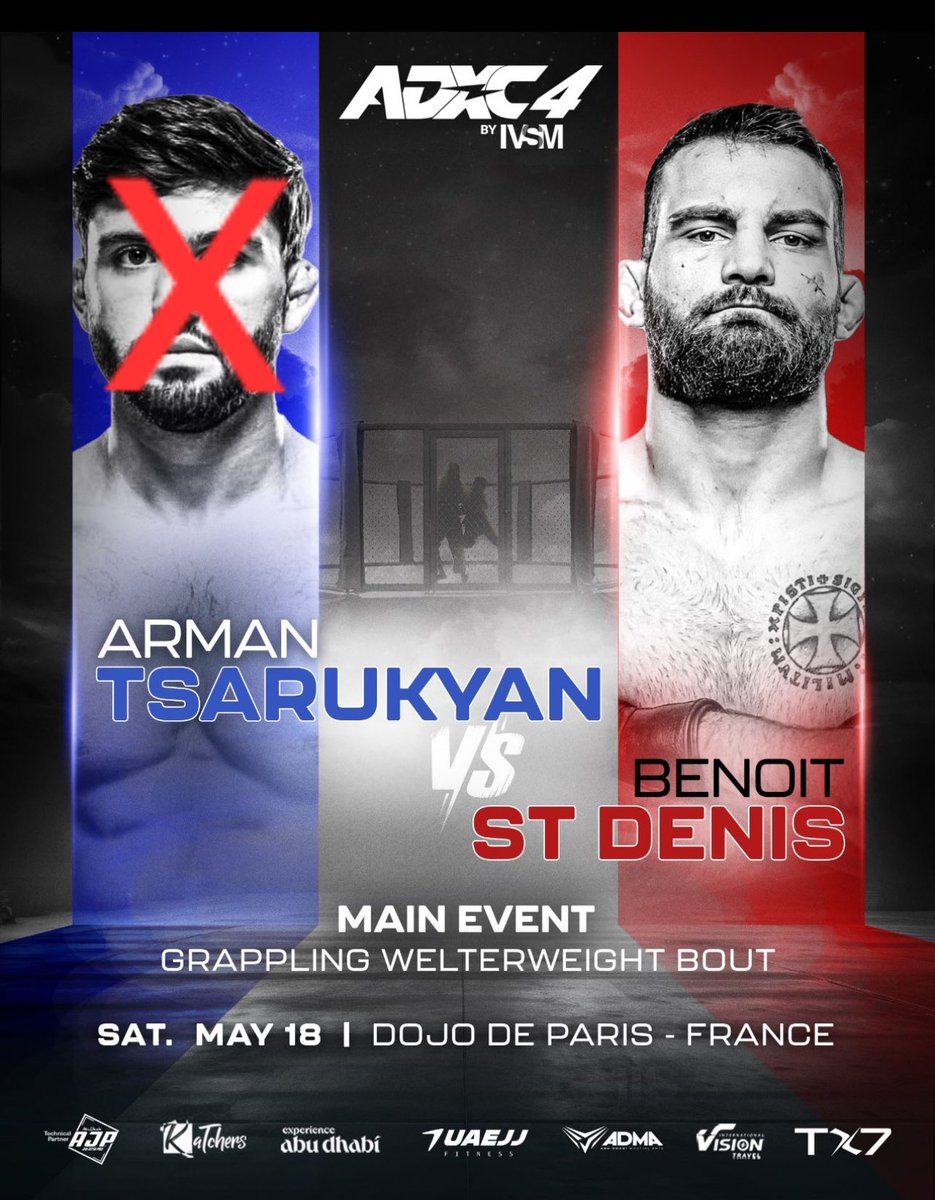 ARMAN !! Once again you opened your mouth for nothing. In addition to lying, you disappoint all the fans. I can't wait to meet you in the octagon to choke you 😡. 
BSD 🇫🇷 
.
.
.
@ufc