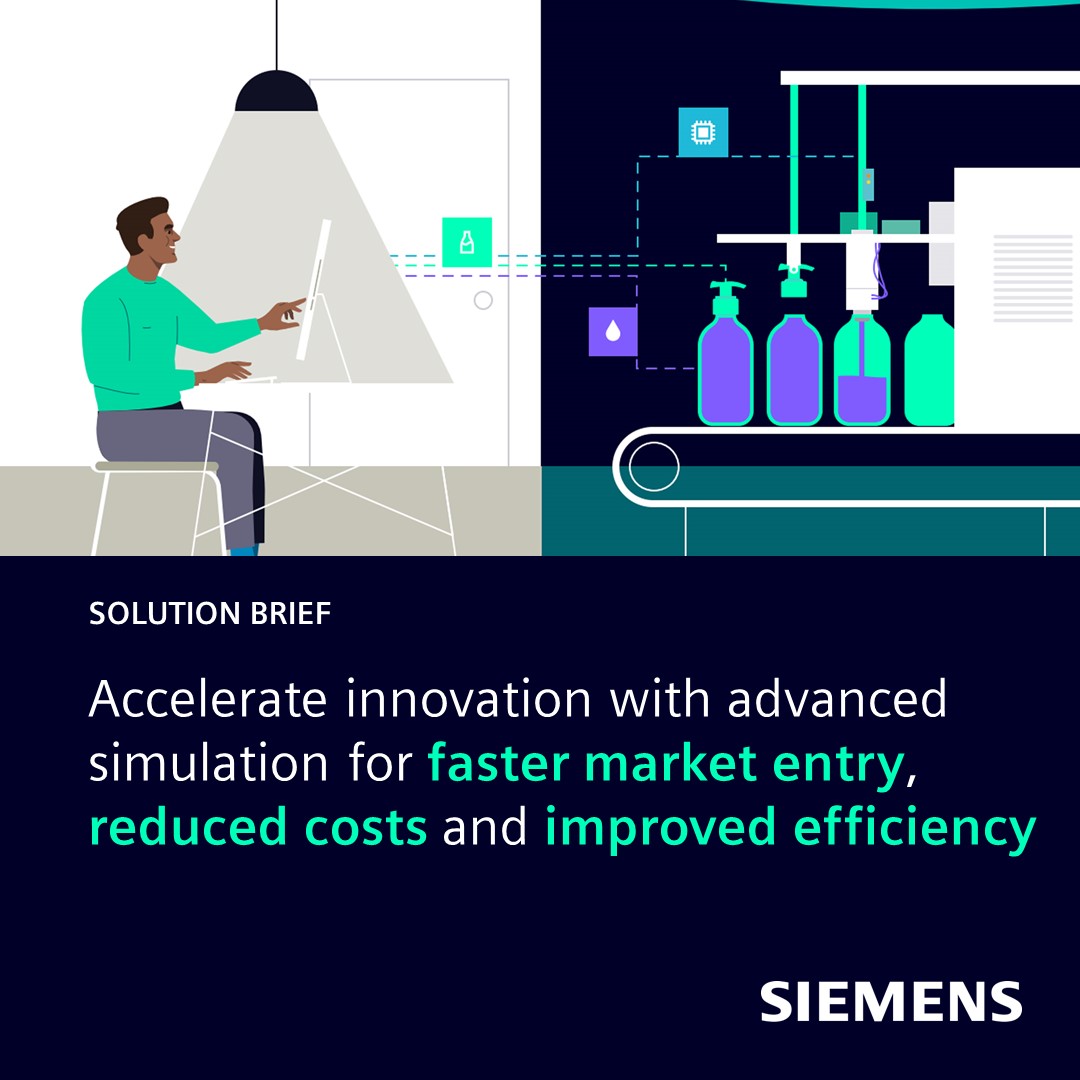 Leading CPG companies are revolutionizing operations with simulation! 📈 Faster market entry, 30% reduced engineering time, and 50% quicker processing time. See how accuracy saves millions. Dive into the insights: sie.ag/5axCiG