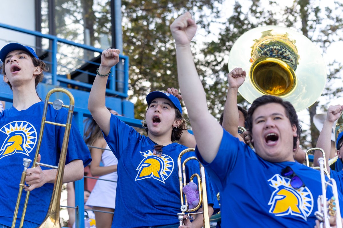 SJSUBands tweet picture