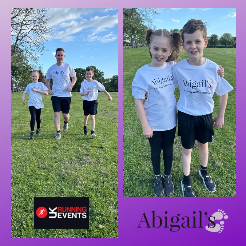 💜 Damian said, “My children, James and Emme will be joining me to complete the 5k Inflatable Challenge at Brands Hatch. 💜 Help them reach their target. justgiving.com/page/damian-mo… #babyloss #kentcharity #teamabigails #fundraising