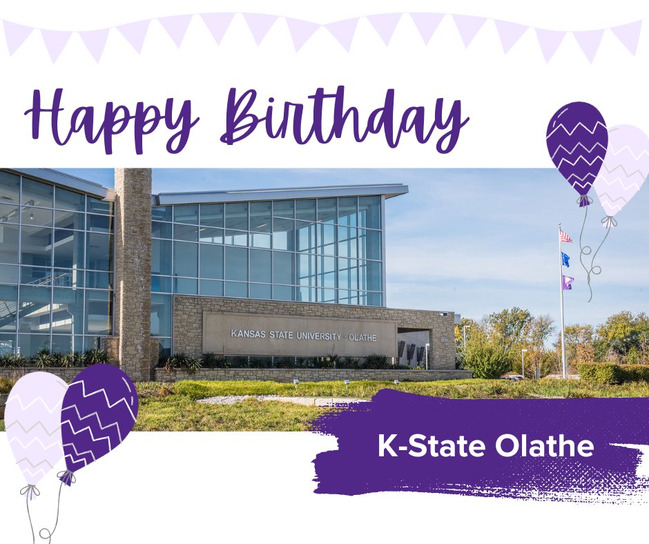 Happy birthday, K-State Olathe! The campus opened on this date in 2011 to serve the Greater Kansas City community. Visit online at olathe.k-state.edu