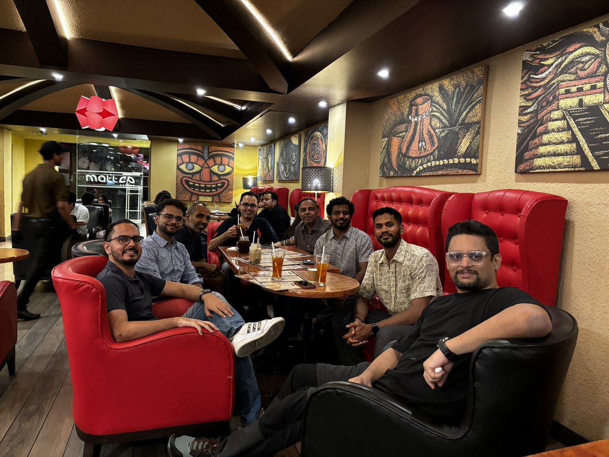 banavara.base.eth (@pbanavara) on Twitter photo <a href="/tferriss/">Tim Ferriss</a> 10th anniversary podcast meetup in Bangalore. <a href="/bewritethere/">Pranshu | B2B Scaling Infra</a> thanks for organising dude <a href="/goldenbell7791/">Goldenbell</a> <a href="/lokeshdevnani/">Lokesh Devnani</a> <a href="/cartoonpi/">Piyush Hatwalne</a> <a href="/kartvee/">Karthik Vijayakumar | Ghostwriter</a> <a href="/tferriss/">Tim Ferriss</a> 10th anniversary podcast meetup in Bangalore. <a href="/bewritethere/">Pranshu | B2B Scaling Infra</a> thanks for organising dude <a href="/goldenbell7791/">Goldenbell</a> <a href="/lokeshdevnani/">Lokesh Devnani</a> <a href="/cartoonpi/">Piyush Hatwalne</a> <a href="/kartvee/">Karthik Vijayakumar | Ghostwriter</a>