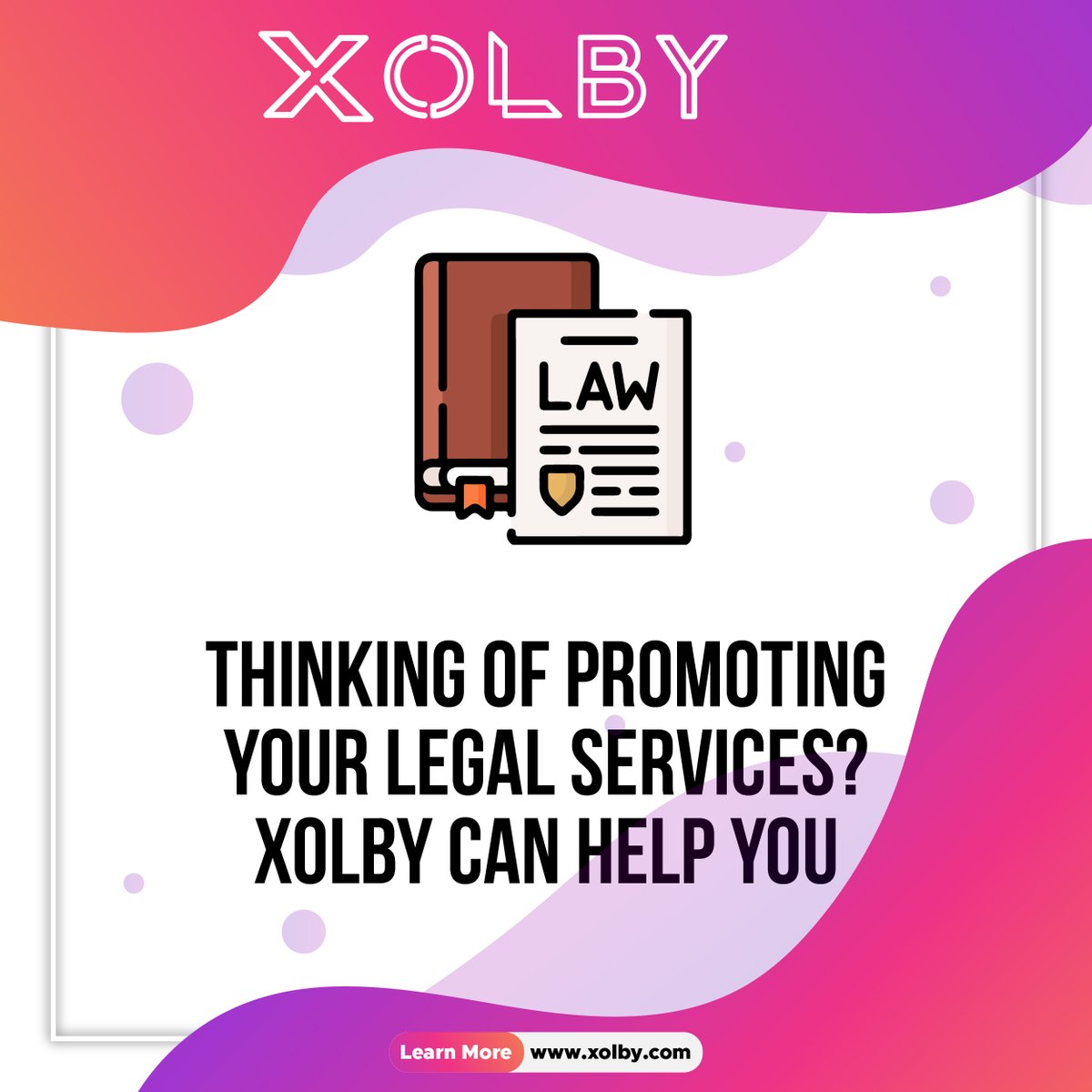 Thinking of promoting your legal services? XOLBY can help you create a high-impact website and set up automated marketing campaigns to attract potential clients effortlessly. #LegalServices #MarketingAutomation #XOLBY #TeamEfficiency #SalesOptimization #AIinSales #Productivity