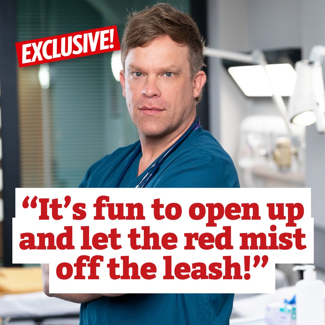 In your new mag, we chat to Will Beck about Dylan's plan to bring down Patrick in #Casualty! 🤯 Will he manage to oust the new clinical lead - and save Holby City's ED? Click the link below🔗 insidesoap.co.uk/dramas/casualt……y-star-will-beck/