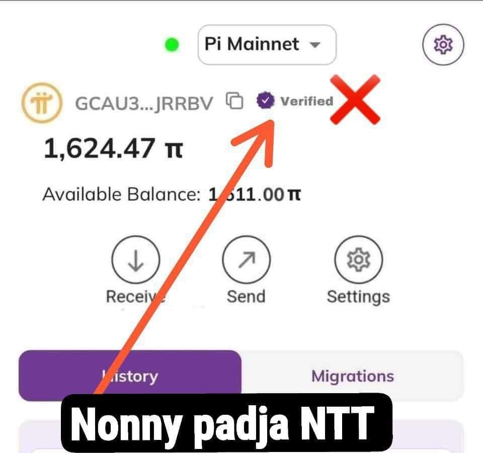 🛑 This is fake 🚫 💯❌

Pi Network wallet does not have this and will not have it in the future either.

Chat TG👉 t.me/PiNewsMedia