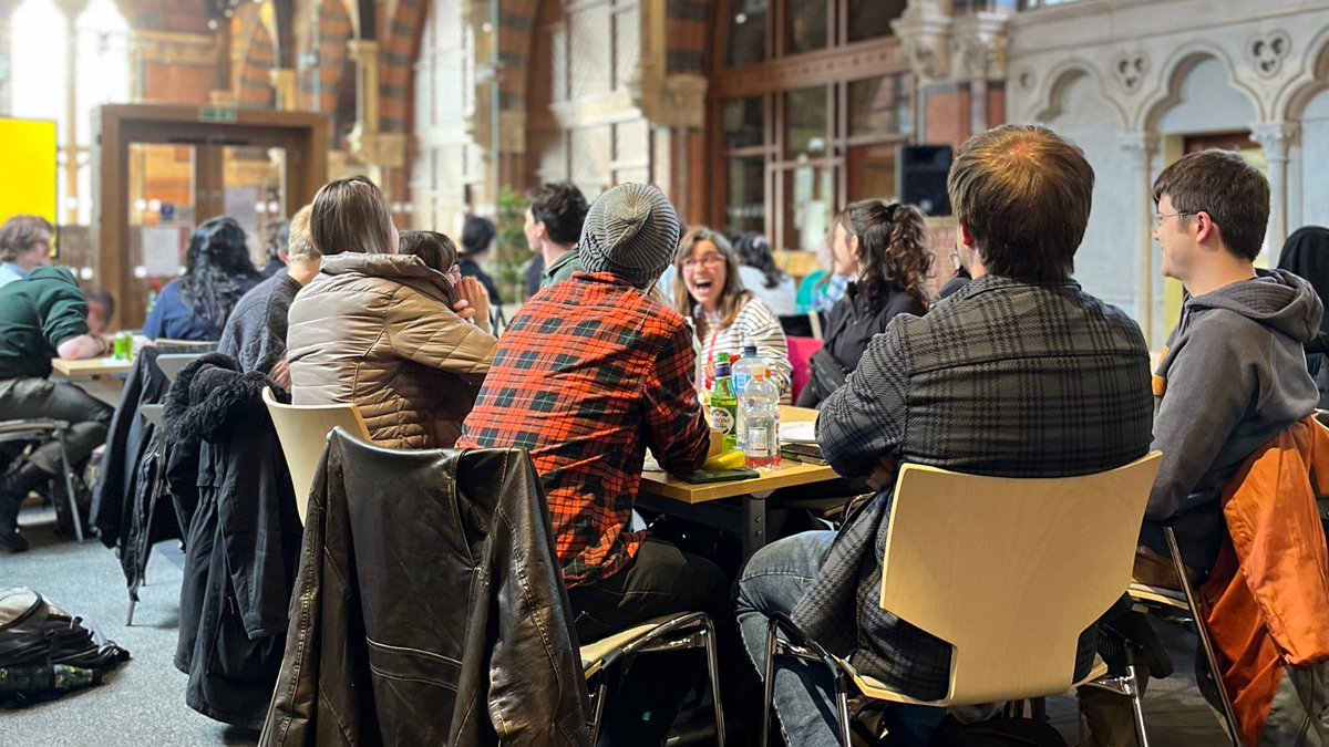 qubgradschool's tweet photo. Thanks to everyone who joined us for the latest Big Graduate School Quiz!

A fantastic evening of fun, food, drinks &amp; a test of trivia.

Keep an eye on our social channels &amp; the Graduate School website to be the first to hear about the next one.

#GraduateSchoolCommunity #LoveQUB https://t.co/YbGeWR6mGJ
