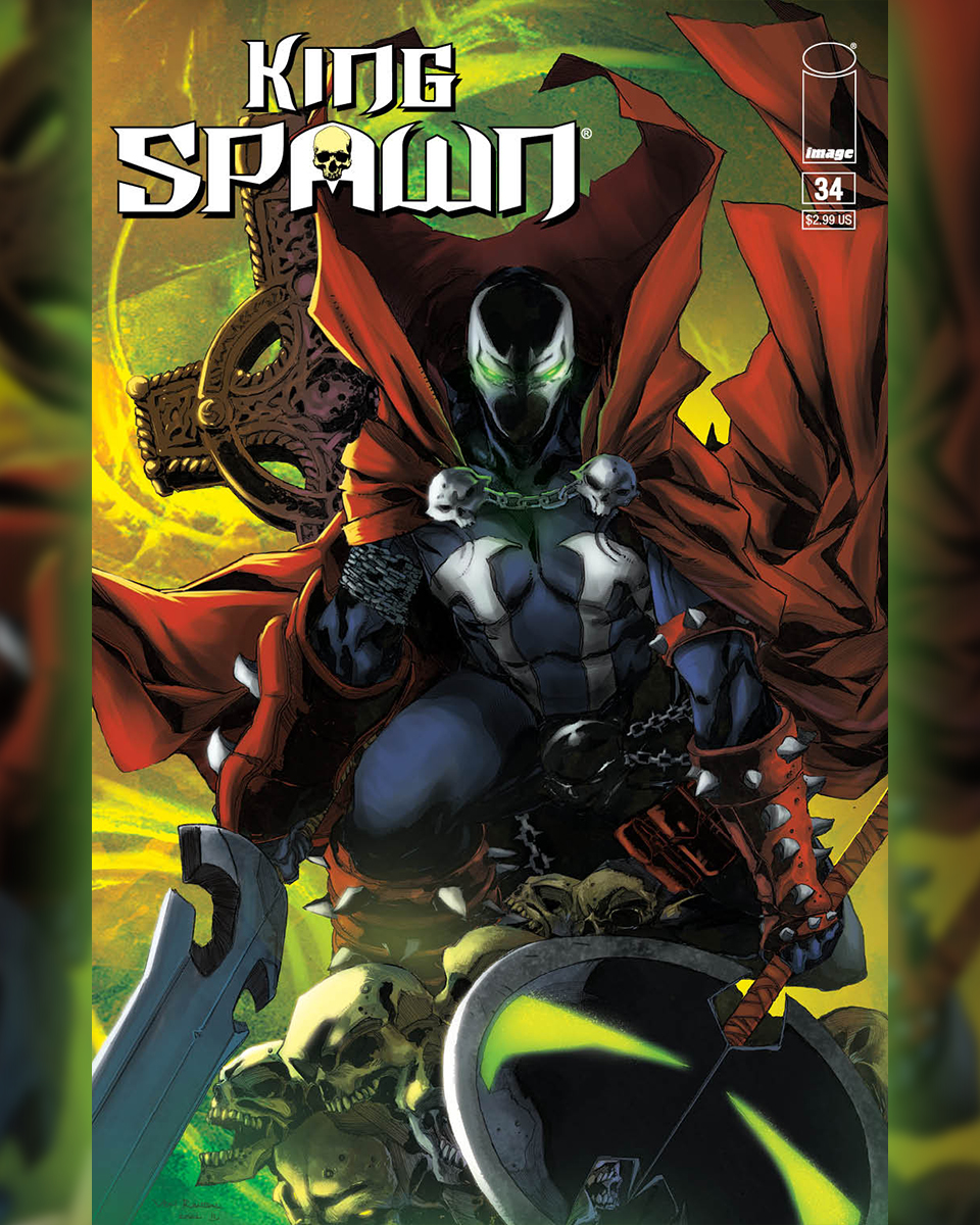 COOL COVER for KING SPAWN #34 by Von Randal!
OUT ON 5/22!

 #spawn #comics #imagecomics #kingspawn #art