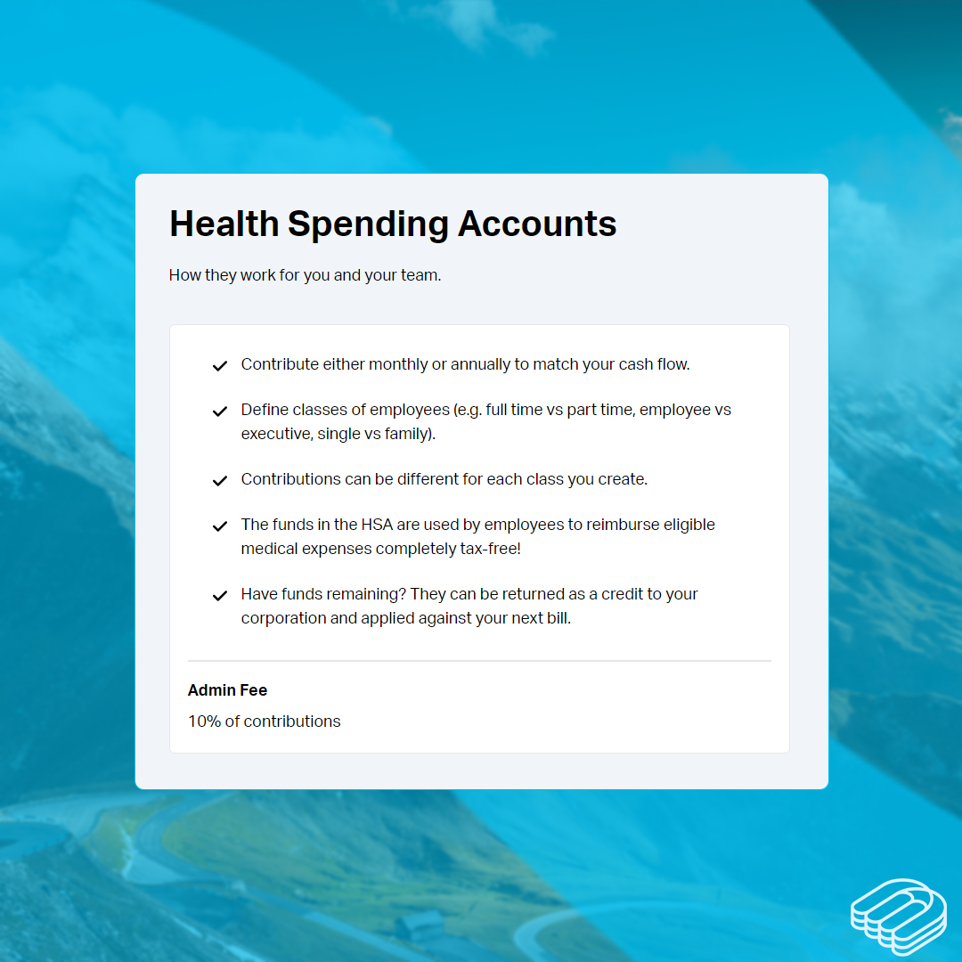 No beating around the bush here, a #HealthSpendingAccount would likely be a massive upgrade for your business.

No renewals, autonomy for your team & tax-deductible for your business.

So, what's holding you back?

blendable.ca/hsa/

#insurance #groupbenefits #healthcare