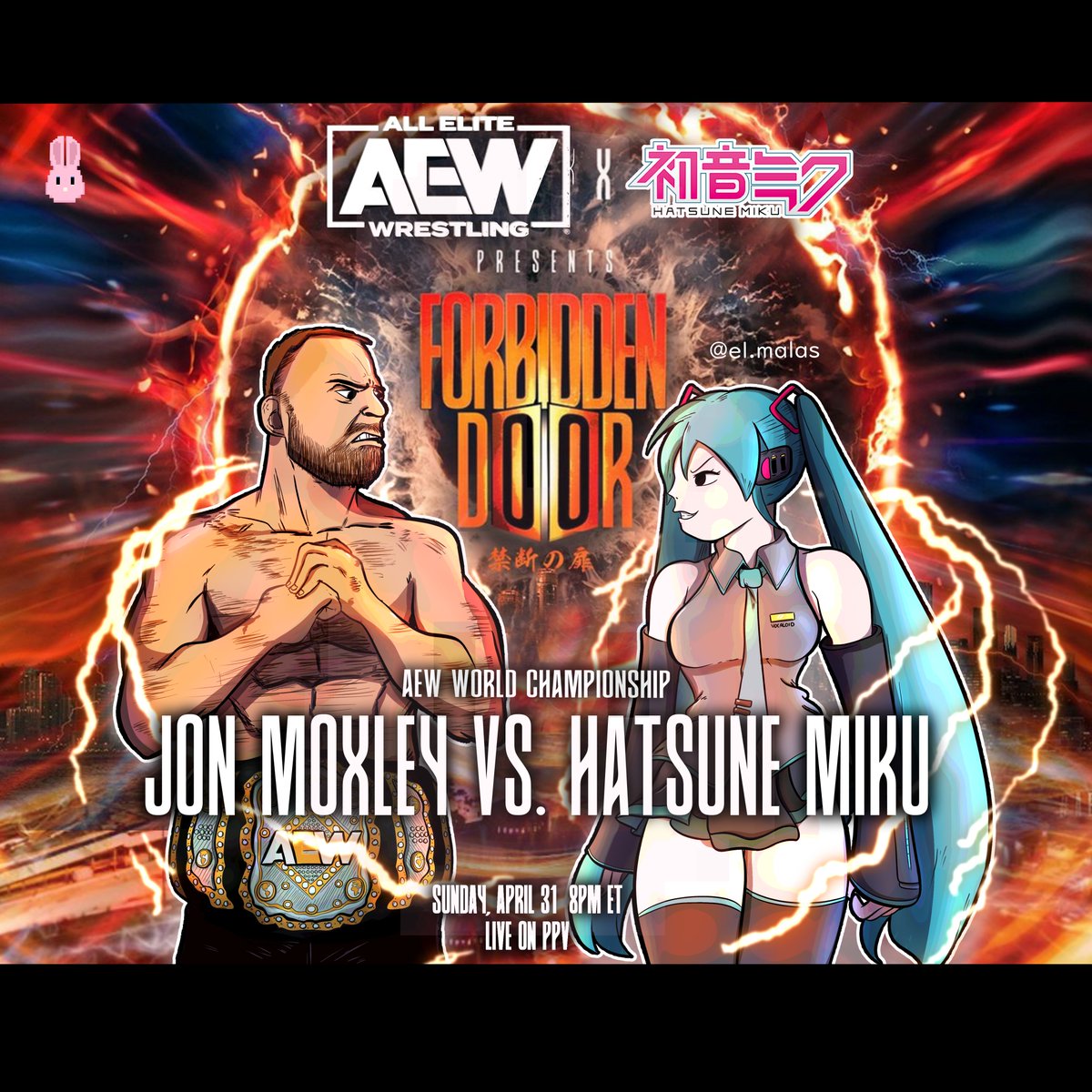 ¡New match announced for #AEWForbiddenDoor! 🚨

#AEWDynamite #HatsuneMiku